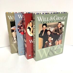 Will & Grace Seasons 1-4 Dvd Boxed Set